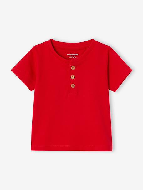 Lot 3 T-shirts bébé rouge - vertbaudet enfant 