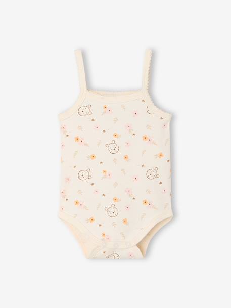 Lot de 2 bodies sans manches Winnie l'Ourson rose pâle - vertbaudet enfant 