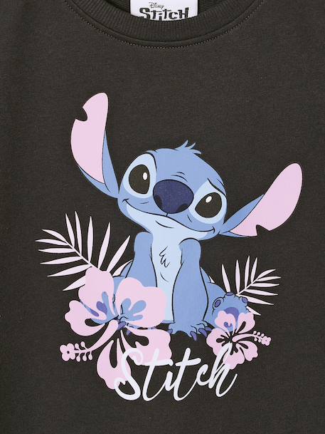 Robe manches courtes Lilo & Stitch anthracite - vertbaudet enfant 
