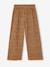 Meisjes legging in ribgebreide stof beige+ecru+wit, bedrukt - vertbaudet enfant 