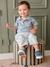 Babyset met polo en broek baby jongen blauw, gestreept - vertbaudet enfant 