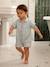 Combishort bébé fille denim denim bleached - vertbaudet enfant 