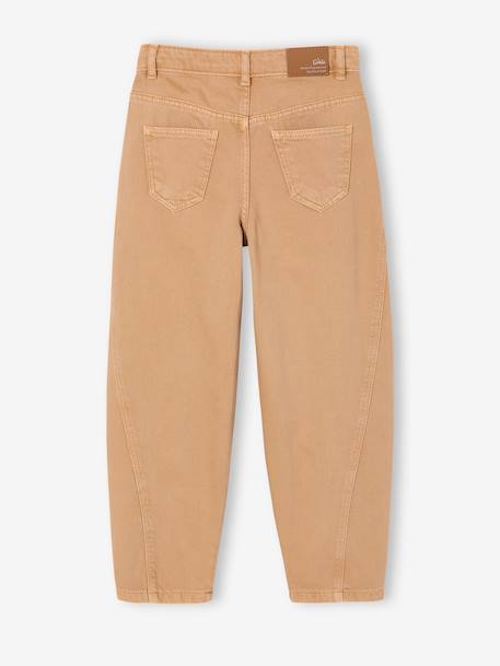 Pantalon balloon fille balloon cappuccino - vertbaudet enfant 