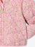 Doudoune fille légère réversible anthracite+mauve+rose pâle - vertbaudet enfant 
