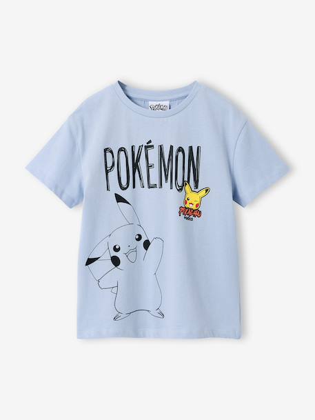 T-shirt manches courtes Pokémon bleu ciel - vertbaudet enfant 