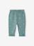 Pantalon bébé molleton imprimé cappuccino+vert émeraude+vert sauge - vertbaudet enfant 