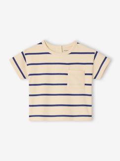 Baby-Gestreept t-shirt baby van katoen