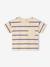 T-shirt bébé rayé en coton rayé bleu - vertbaudet enfant 