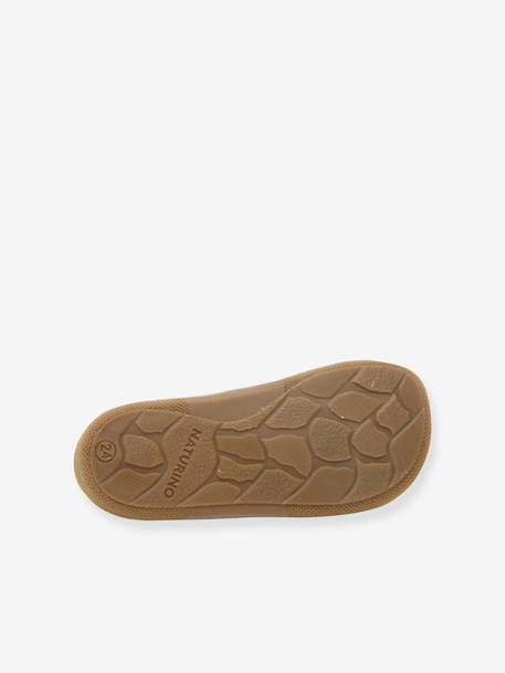Boots Barefoot Glitty marron+or+taupe - vertbaudet enfant 