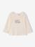 Lot 2 T-shirt manches longues collerette rose pâle - vertbaudet enfant 