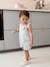 Combishort bébé fille coton rayé bleu - vertbaudet enfant 