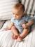 Combishort bébé en éponge bleu ciel - vertbaudet enfant 