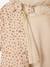 Regenjas 3 in 1 babymeisje met luipaardprint ecru - vertbaudet enfant 