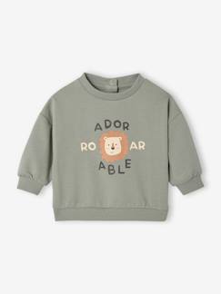 -Babysweater met ronde kraag Basics