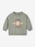 Sweat bébé col rond vert sauge - vertbaudet enfant 