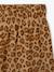 Meisjes legging in ribgebreide stof beige+ecru+wit, bedrukt - vertbaudet enfant 
