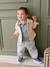 Surchemise bébé pressionnée sable+taupe - vertbaudet enfant 