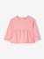 Lot 2 T-shirts manches longues bébé rose - vertbaudet enfant 