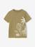 T-shirt garçon imprimé blanc chiné+bleu moyen+menthe+ocre+olive+terracotta+vert d'eau - vertbaudet enfant 