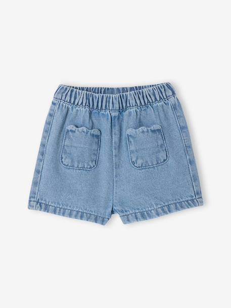 Ensemble short blouse bébé fille écru - vertbaudet enfant 
