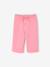 Set wijde broek baby meisjes rozen - vertbaudet enfant 
