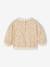 Babysweater met print vanille - vertbaudet enfant 