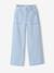 Pantalon large fille rayé rayé bleu - vertbaudet enfant 
