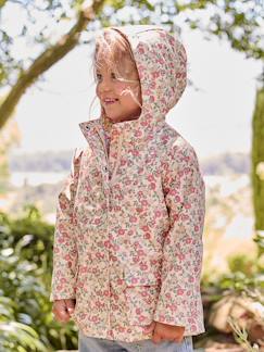-Ciré fille à capuche imprimé