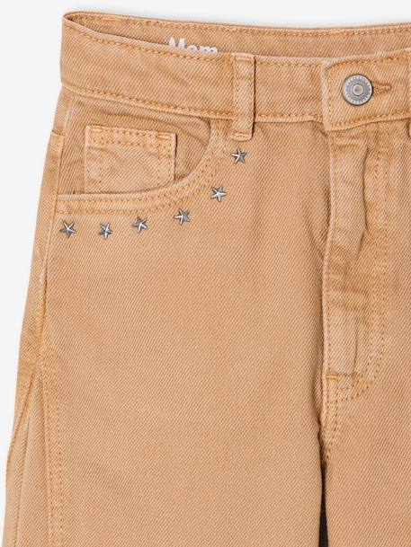 Balloon broek voor meisjes cappuccino - vertbaudet enfant 