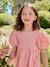 Robe fille Vichy noeuds dos corail - vertbaudet enfant 