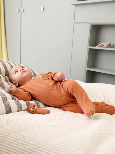 Coffret pyjama naissance et doudou camel - vertbaudet enfant 