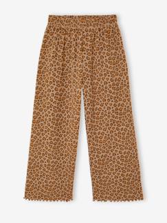 -Legging fille en maille côtelé