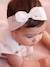 3-delige set met short, shirt en haarband ecru - vertbaudet enfant 