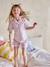 Pyjamashort met korte mouwen om te personaliseren lila - vertbaudet enfant 