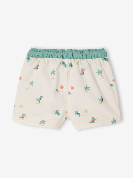Zwemshort baby croco ecru - vertbaudet enfant 