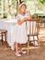 Robe fille dentelle et tulle blanc - vertbaudet enfant 