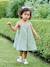 Robe broderie anglaise accessoire assorti vert sauge - vertbaudet enfant 