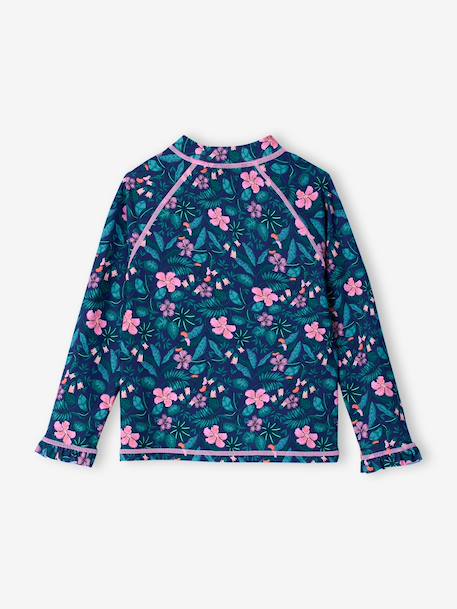 Maillot bain fille 2 pièces anti UV marine - vertbaudet enfant 