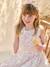 Robe de cérémonie motifs fleurs fille blanc+blanc imprimé+bleu clair+rose imprimé+rose pâle - vertbaudet enfant 