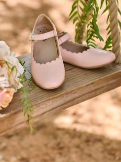 -Ballerinas meisjes leer feston