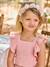 Ensemble fille cérémonie blouse jupe à volant blush+vert sauge - vertbaudet enfant 