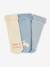 Set van 3 sokken baby katoen ecru - vertbaudet enfant 
