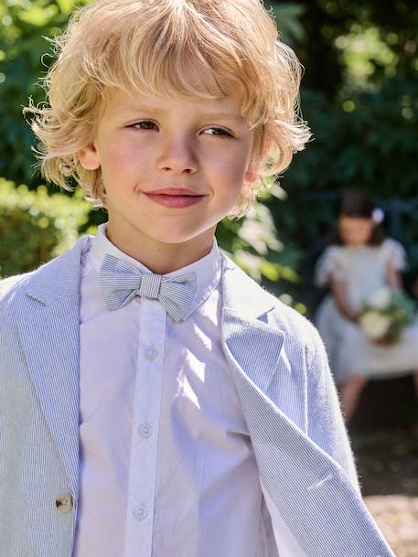 Ensemble cérémonie garçon 4 pièces bleu ciel - vertbaudet enfant 