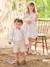 Ensemble bébé chemise et short cérémonie beige+vert sauge - vertbaudet enfant 