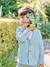Ensemble céremonie chemise col Mao, veste et pantalon garçon beige+bleu ciel+vert d'eau - vertbaudet enfant 