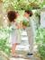 Ensemble céremonie chemise col Mao, veste et pantalon garçon beige+bleu ciel+vert d'eau - vertbaudet enfant 