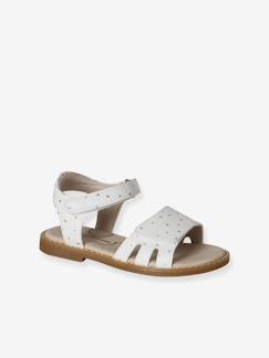 -Sandales pailletées scratchées enfant collection maternelle