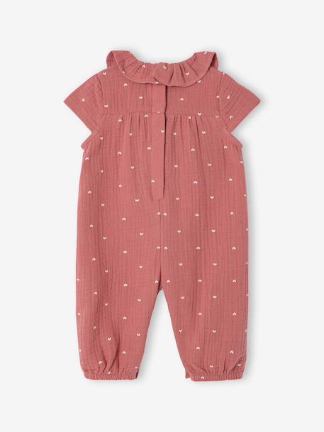 Babypakje voor meisjes met korte mouwen rouge - vertbaudet enfant 