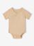 Lot 5 bodies bébé manches courtes lapin gris chiné - vertbaudet enfant 