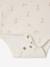 Lot 5 bodies bébé manches courtes lapin gris chiné - vertbaudet enfant 